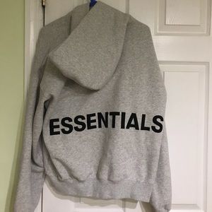 FOG essentials Grey hoodie